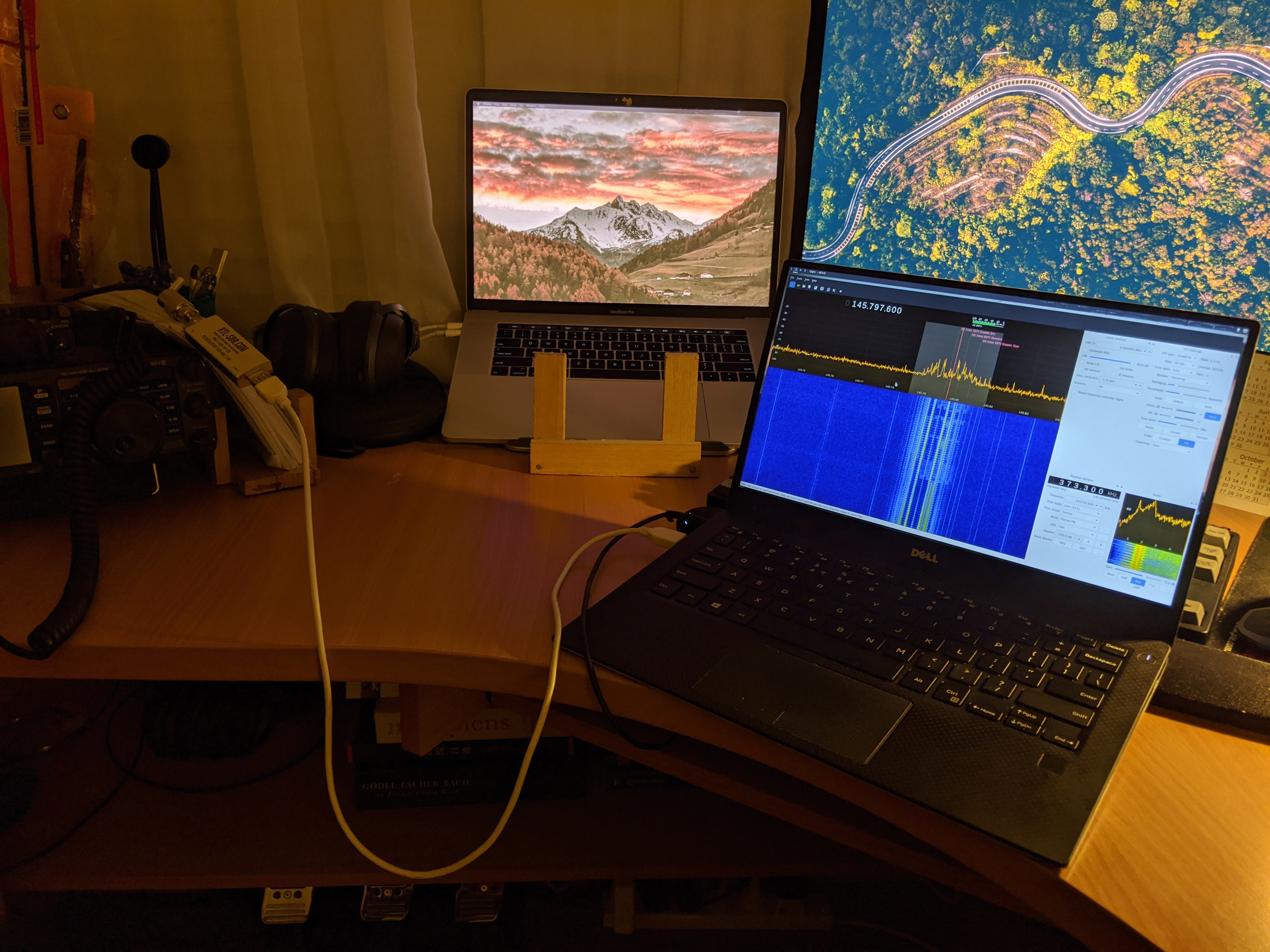 Using a RTL SDR Dongle to receive pictures from the ISS!